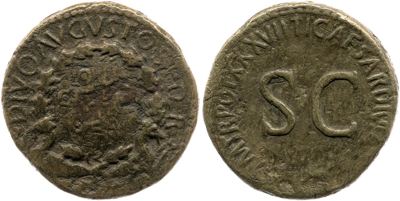 RIC I (second edition) Tiberius 63, аверс, bm