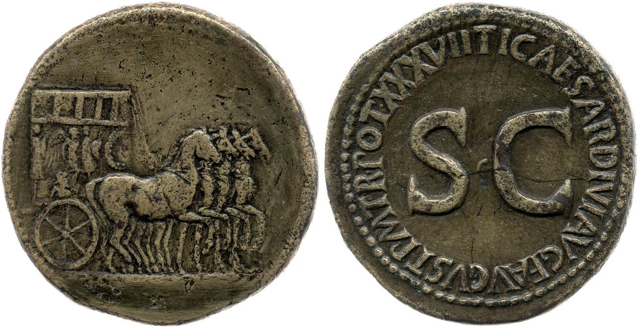 RIC I (second edition) Tiberius 60, аверс, bm