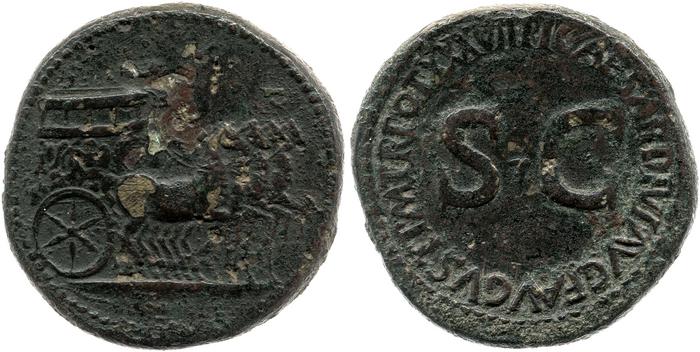 RIC I (second edition) Tiberius 60, реверс, bm