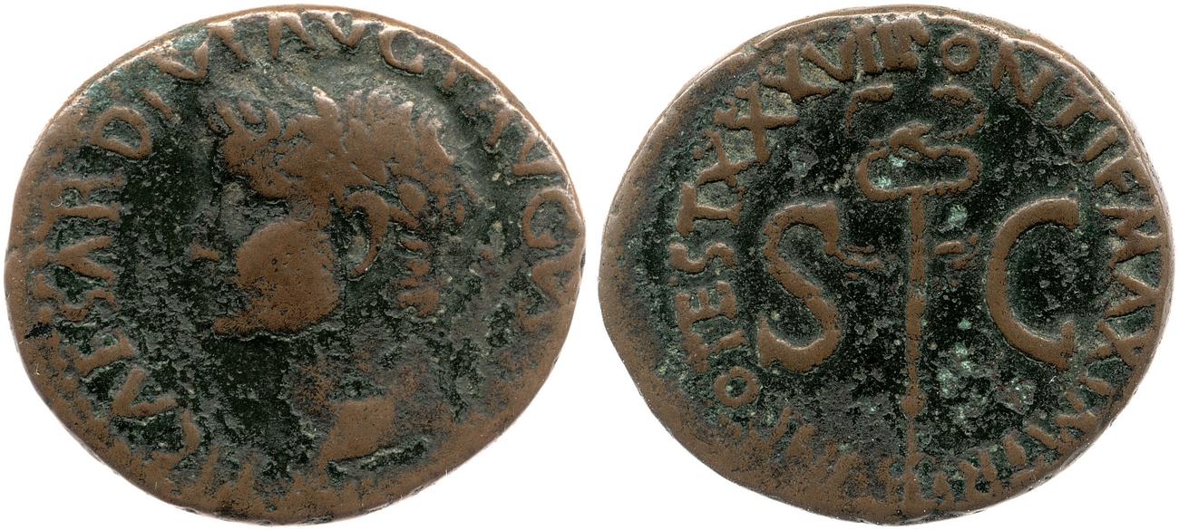 RIC I (second edition) Tiberius 59, аверс, bm