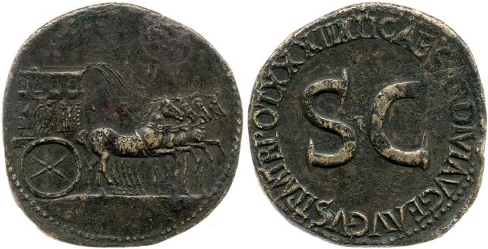реверс RIC I (second edition) Tiberius 66