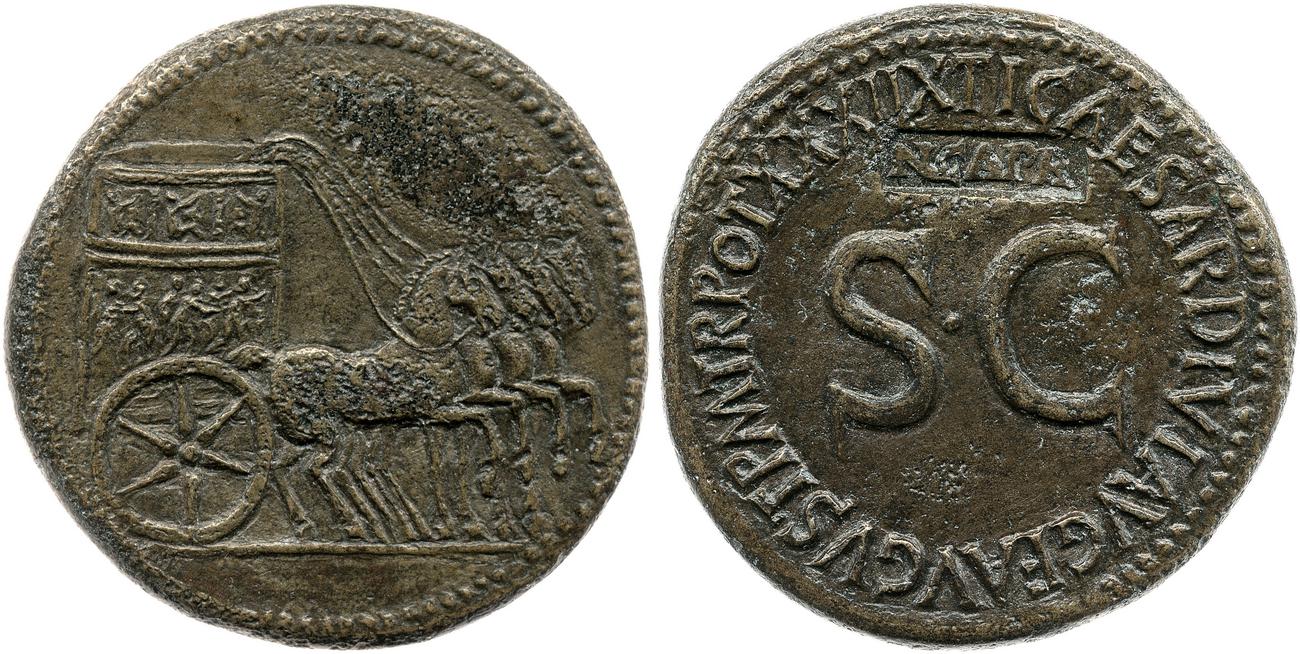RIC I (second edition) Tiberius 66, аверс, bm