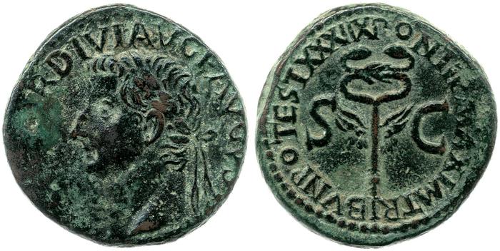 реверс RIC I (second edition) Tiberius 65