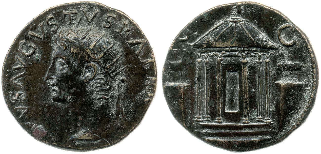 аверс RIC I (second edition) Tiberius 74