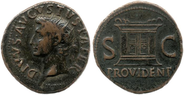 реверс RIC I (second edition) Tiberius 81