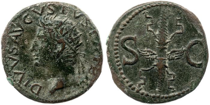 реверс RIC I (second edition) Tiberius 83