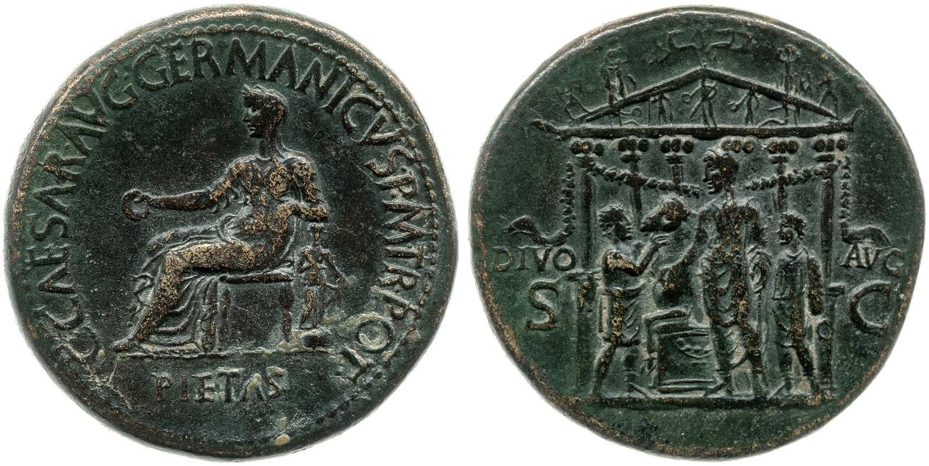 аверс RIC I (second edition) Gaius/Caligula 36
