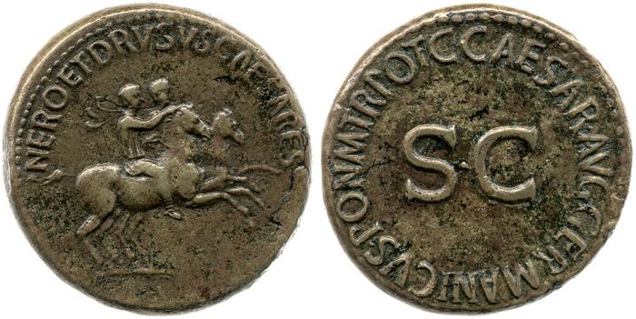 реверс RIC I (second edition) Gaius/Caligula 34