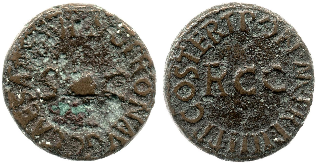 RIC I (second edition) Gaius/Caligula 52, аверс, bm