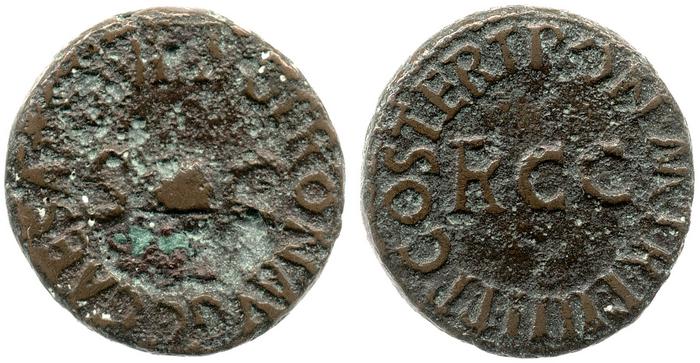 RIC I (second edition) Gaius/Caligula 52, реверс, bm