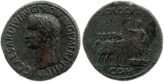 реверс RIC I (second edition) Gaius/Caligula 48