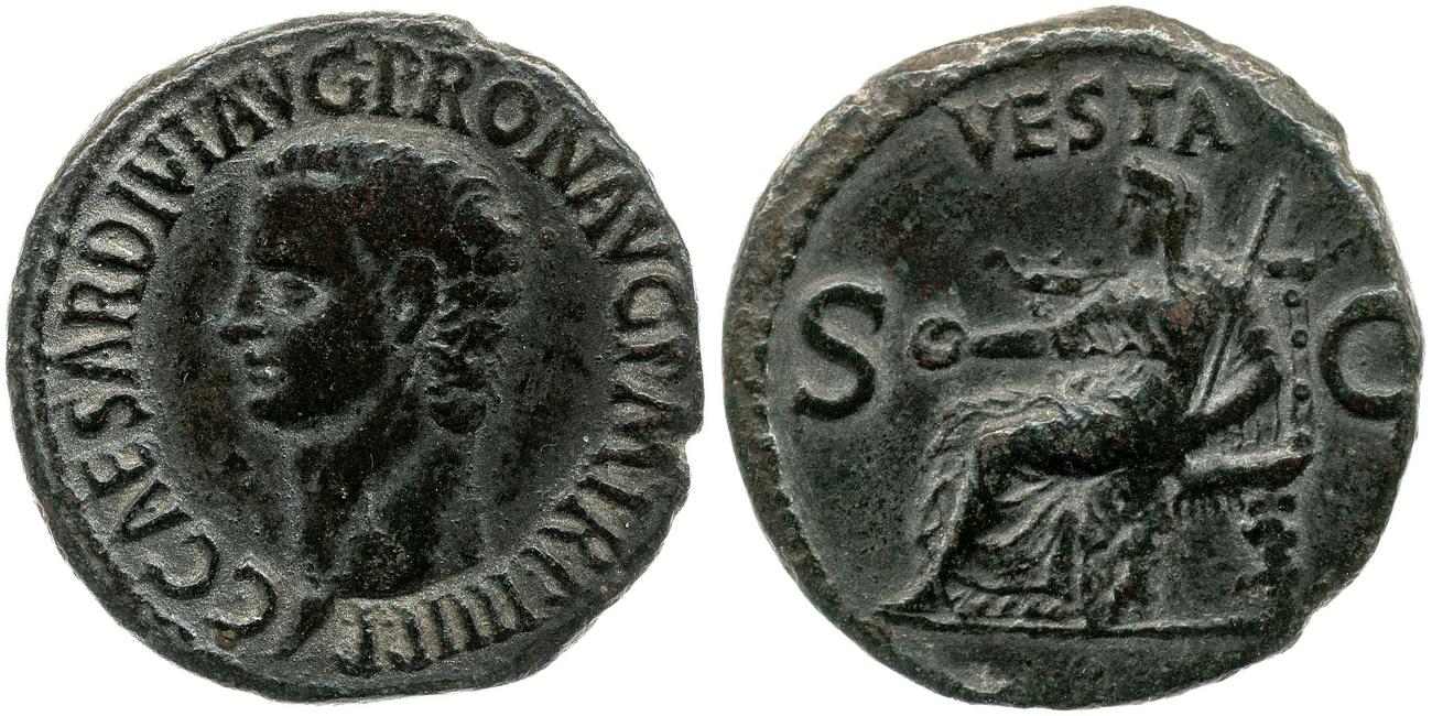 аверс RIC I (second edition) Gaius/Caligula 54