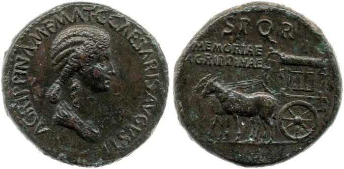 реверс RIC I (second edition) Gaius/Caligula 55