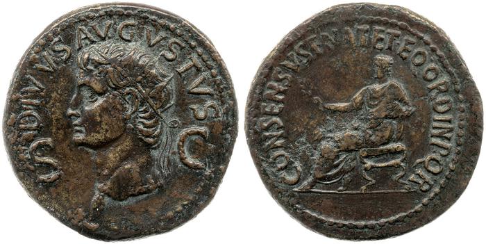 реверс RIC I (second edition) Gaius/Caligula 56