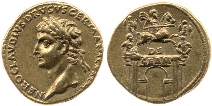 RIC I (second edition) Claudius 69, реверс, bm
