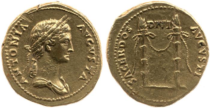 реверс RIC I (second edition) Claudius 67