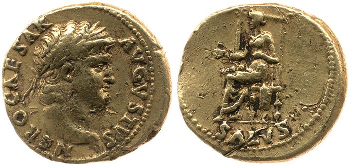 RIC I (second edition) Nero 59, реверс, bm