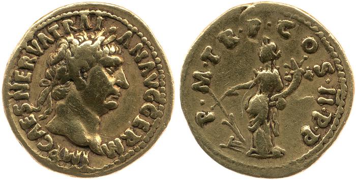 RIC II Trajan 4, реверс, bm