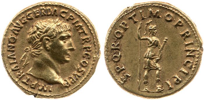 RIC II Trajan 202, реверс, bm