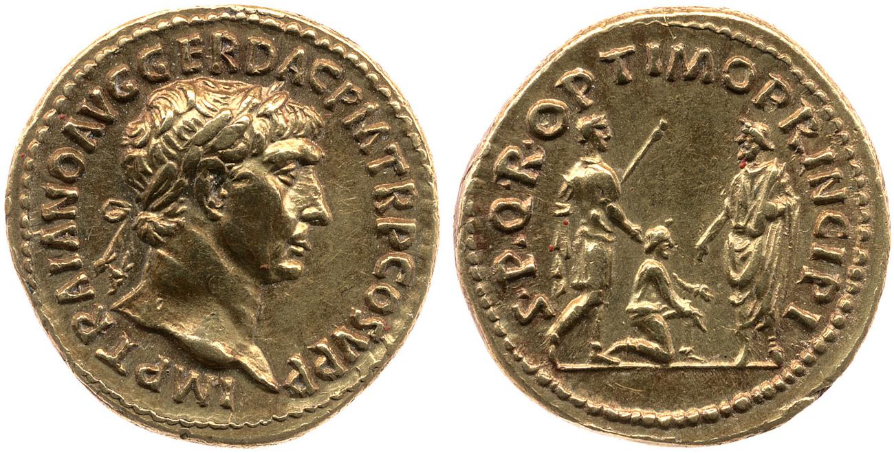 аверс RIC II Trajan 215