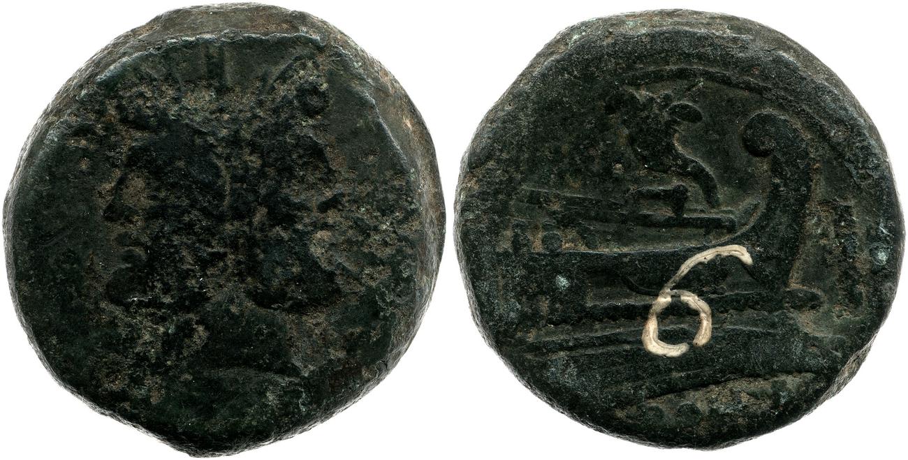 RRC 58/3, аверс, bm