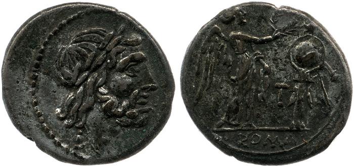 RRC 98A/1c, реверс, bm