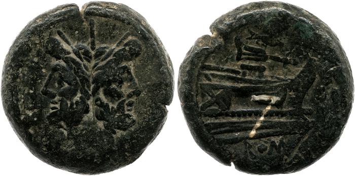 RRC 117B/1, реверс, bm
