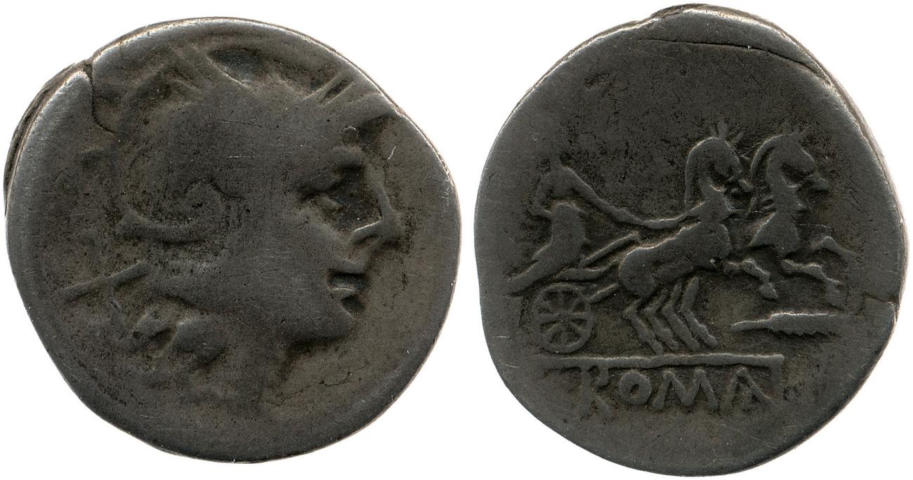 RRC 163/1, аверс, bm