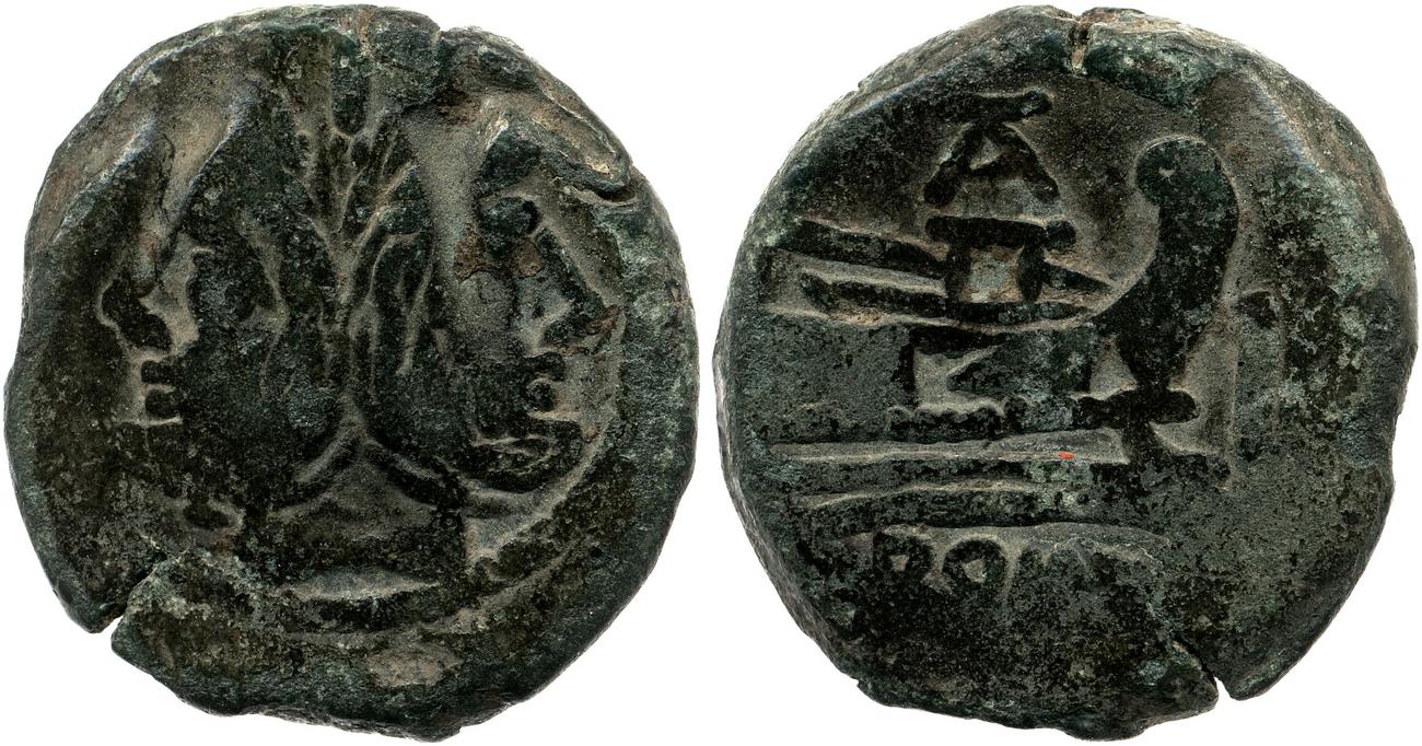 RRC 192/1, аверс, Британский музей