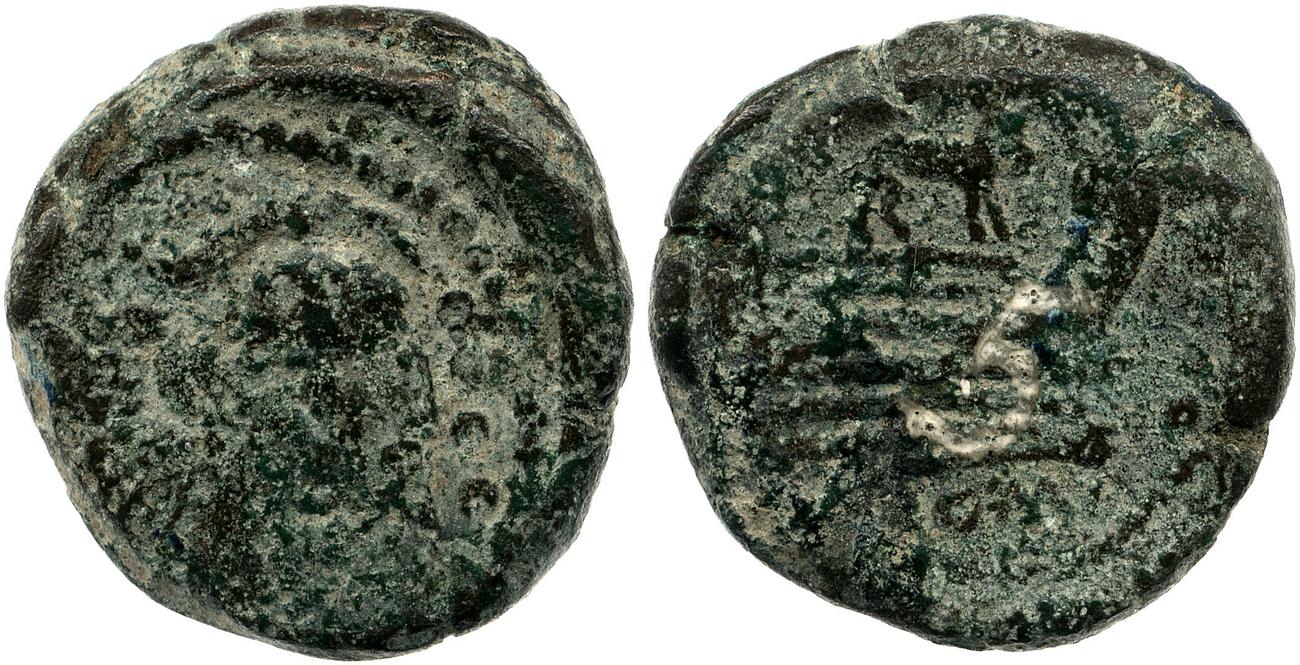 RRC 195/3, аверс, Британский музей