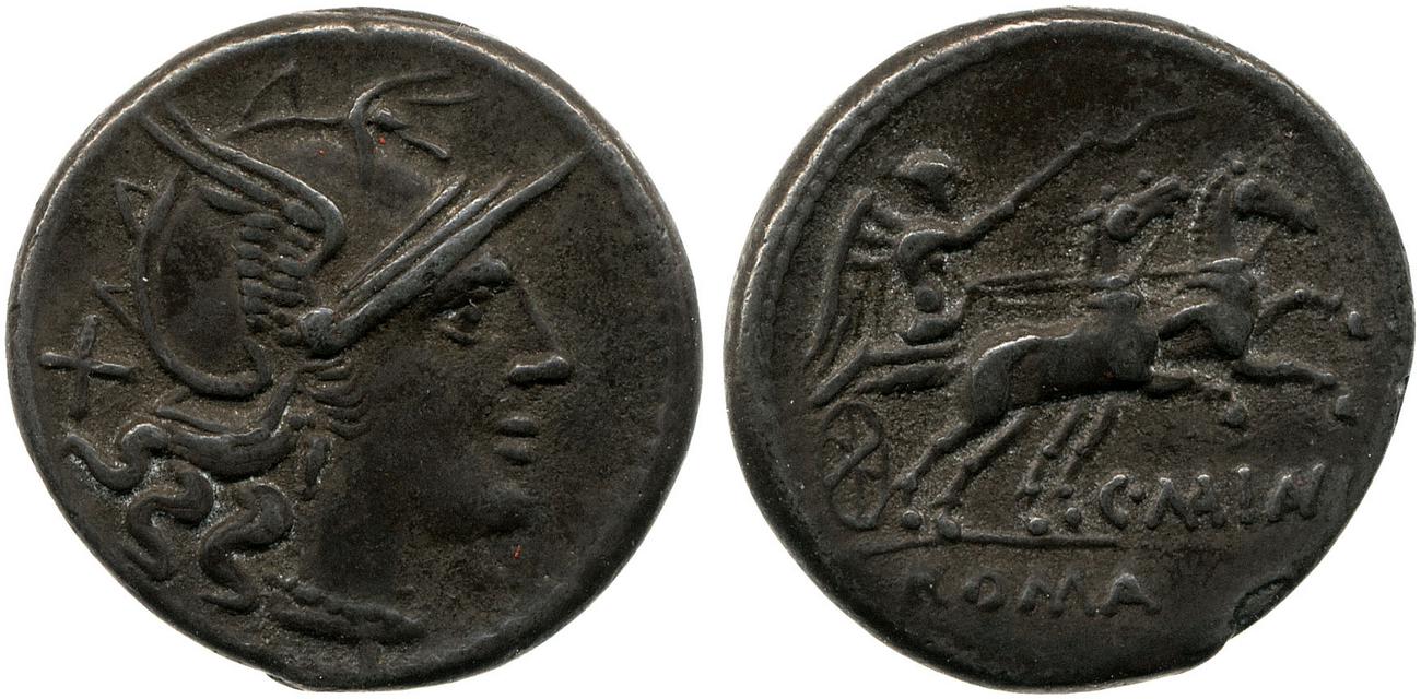 RRC 203/1a, аверс, bm