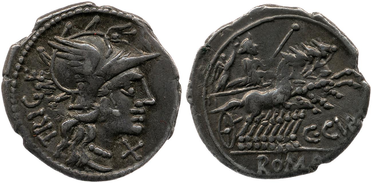 RRC 223/1, аверс, bm