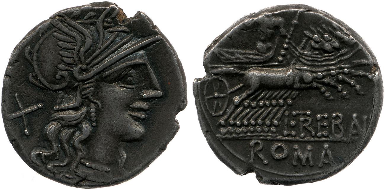 RRC 241/1a, аверс, bm