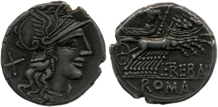 RRC 241/1a, реверс, bm