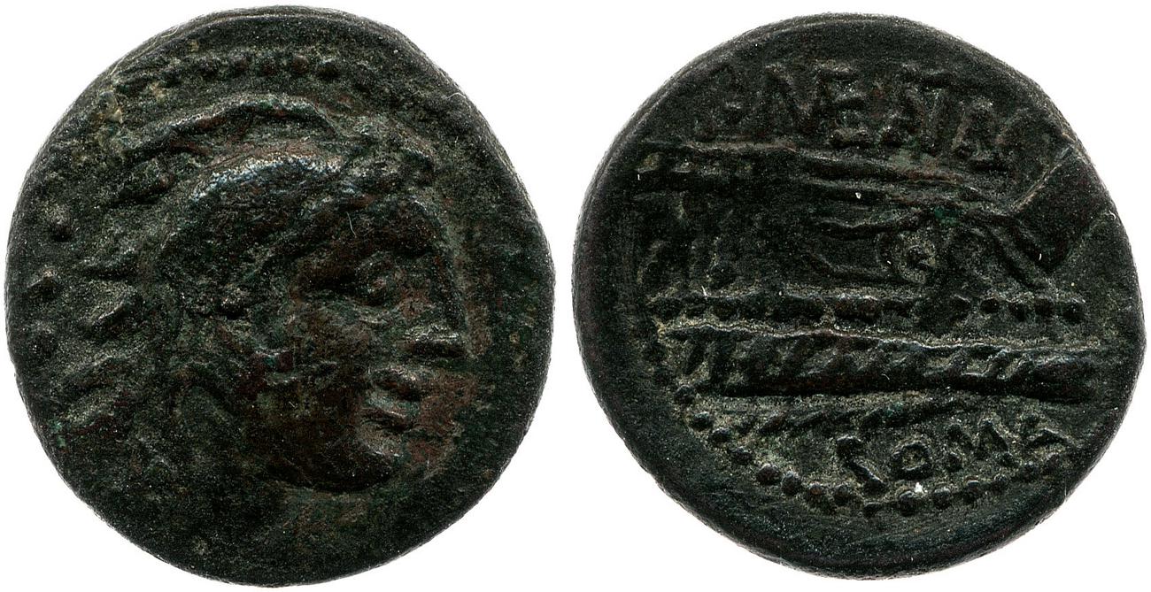 RRC 249/3, аверс, Британский музей