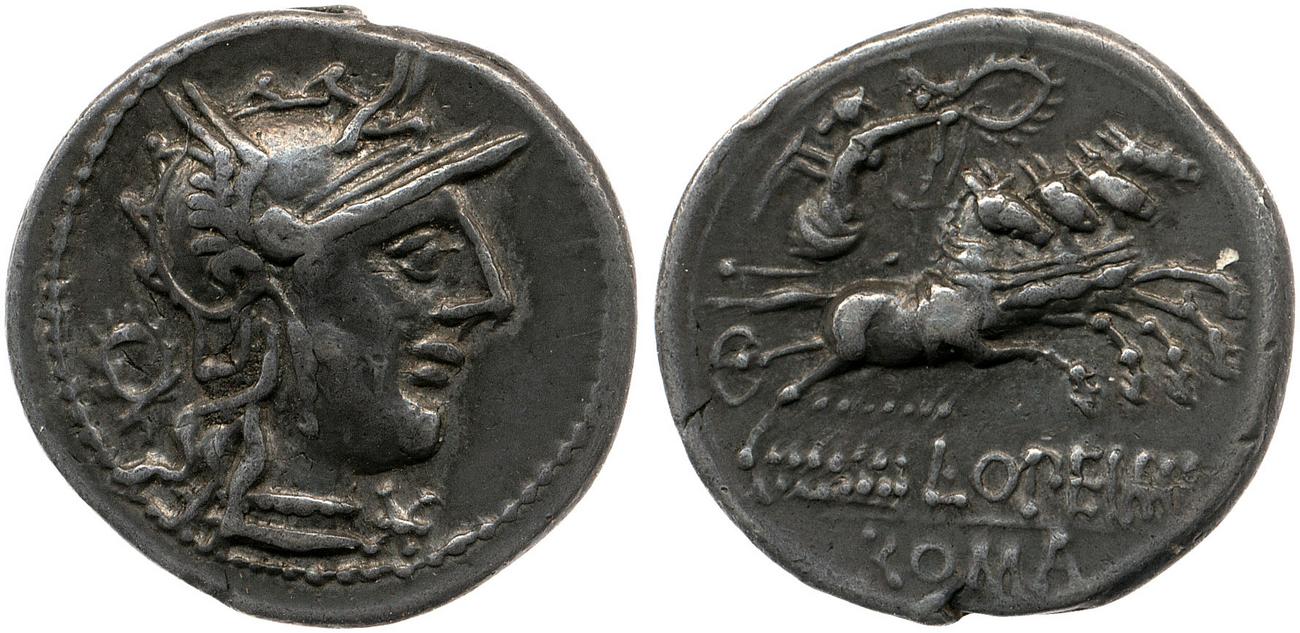 RRC 253/1, аверс, bm