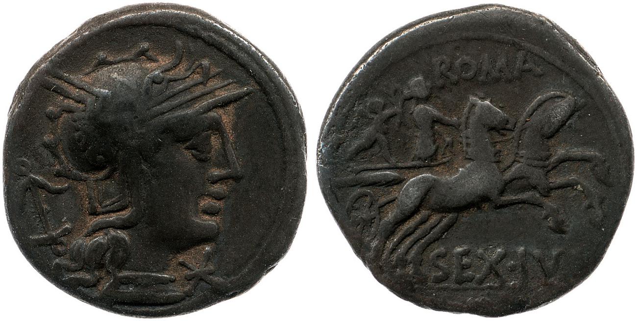 RRC 258/1, аверс, bm