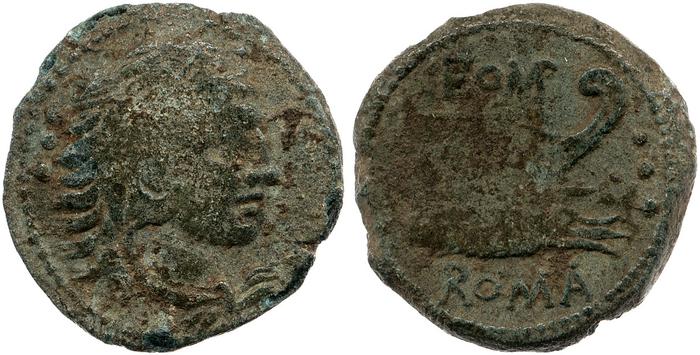 RRC 334/5, реверс, Британский музей