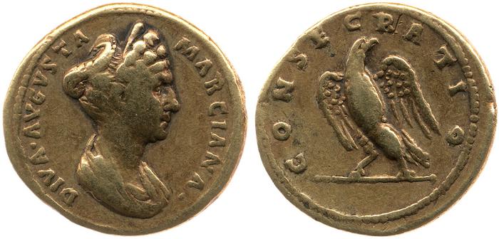 RIC II Trajan 743, реверс, bm
