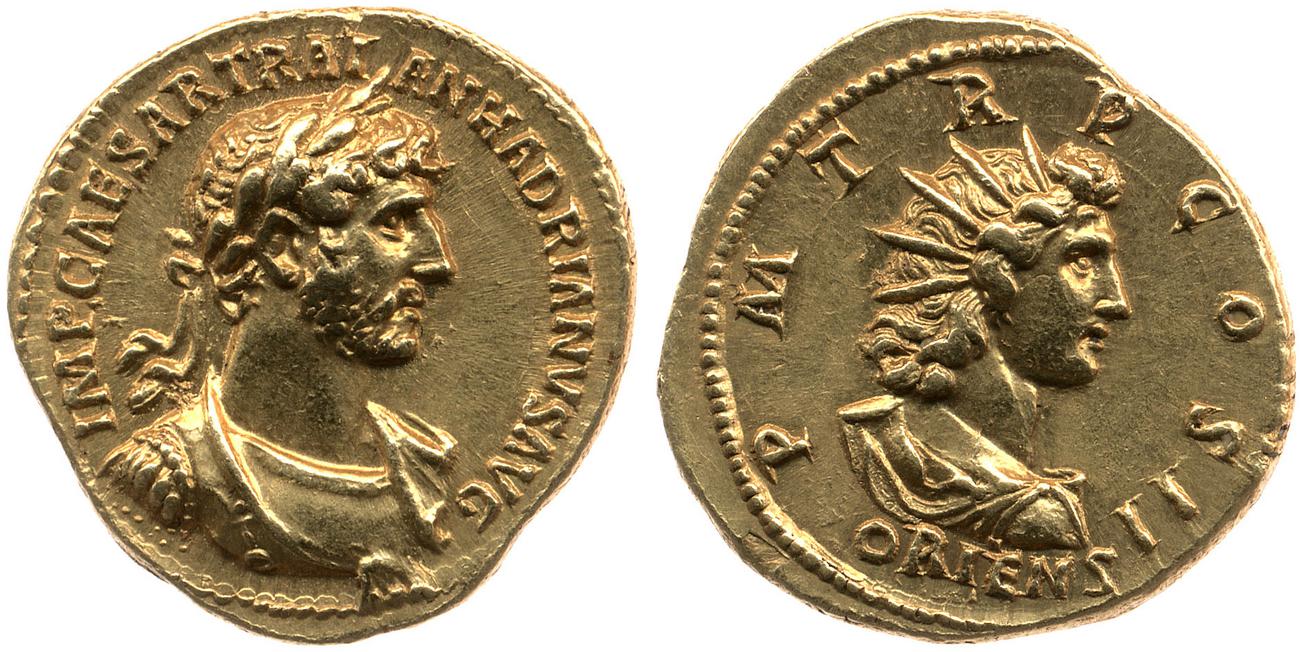 аверс RIC II, Part 3 (second edition) Hadrian 121