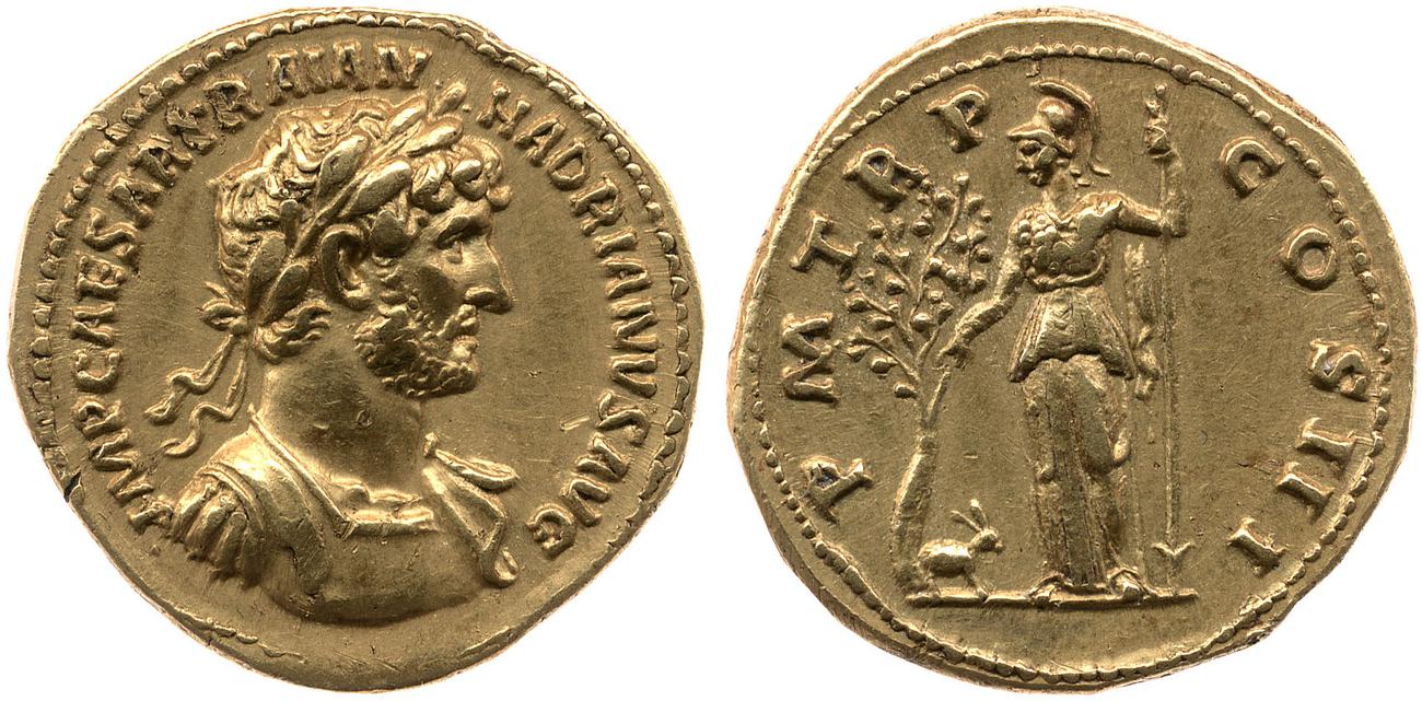 obverse RIC II, Part 3 (second edition) Hadrian 583