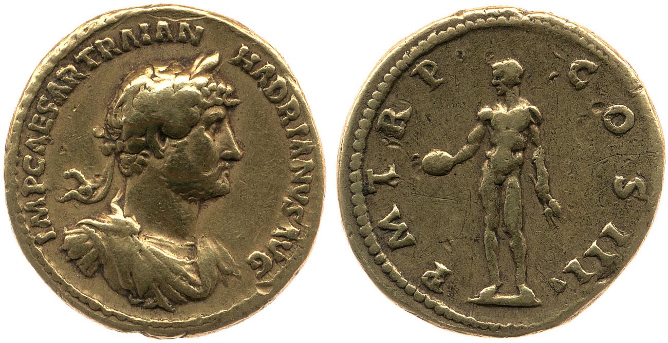 obverse RIC II, Part 3 (second edition) Hadrian 201
