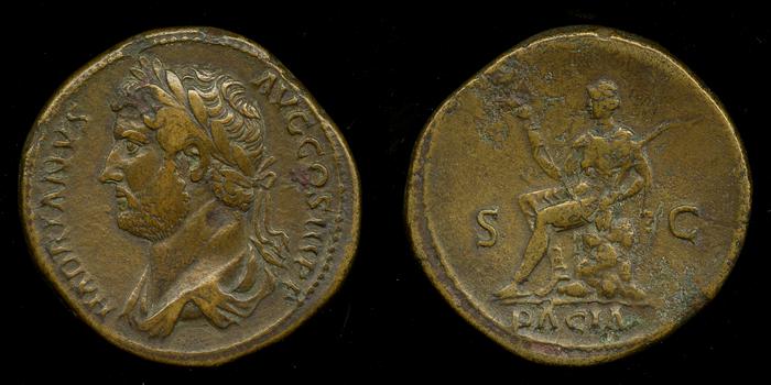 реверс RIC II, Part 3 (second edition) Hadrian 1652