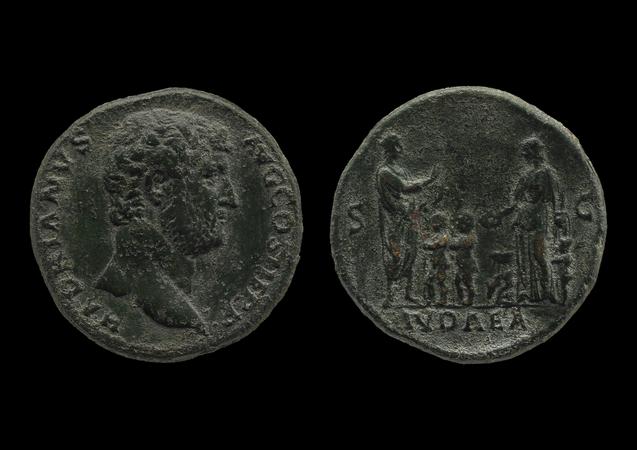 реверс RIC II, Part 3 (second edition) Hadrian 1775