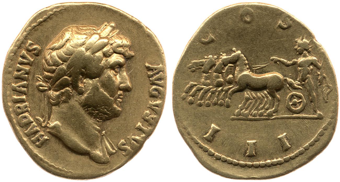 obverse RIC II, Part 3 (second edition) Hadrian 726