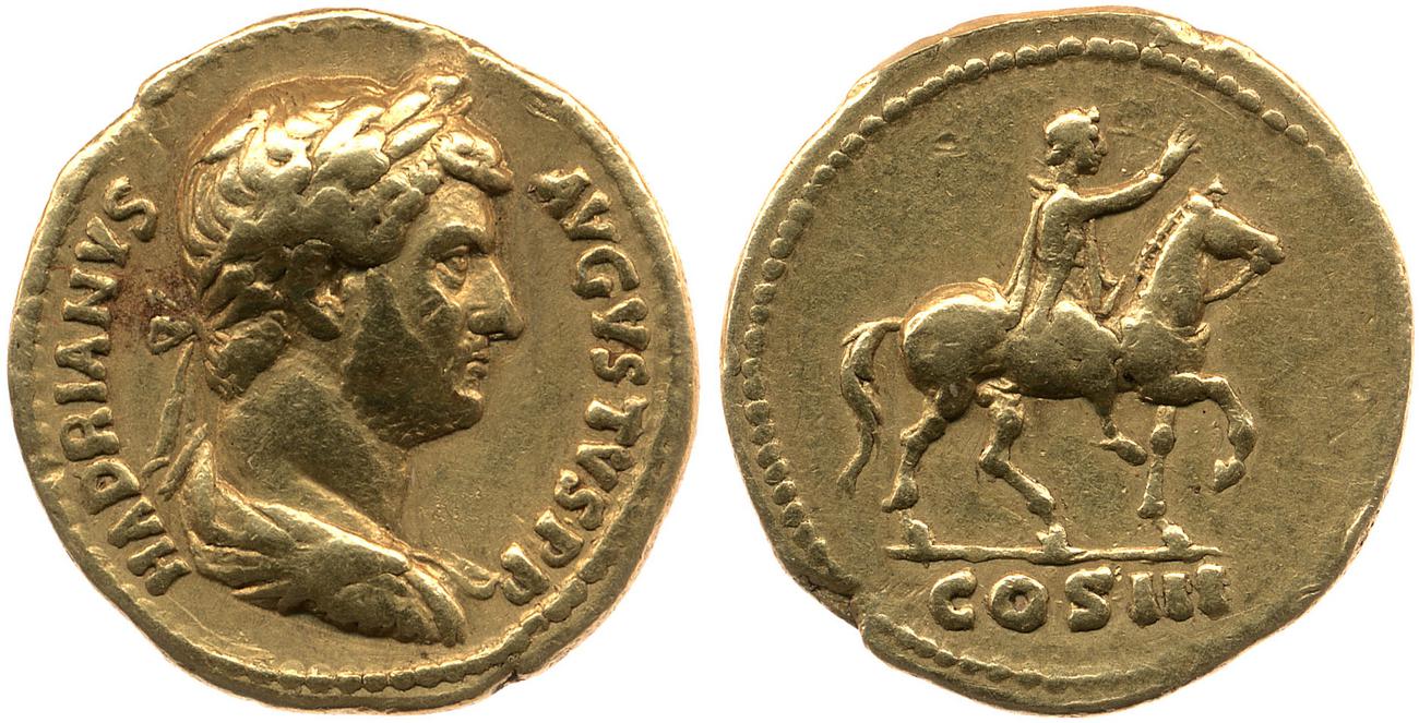 obverse RIC II, Part 3 (second edition) Hadrian 945