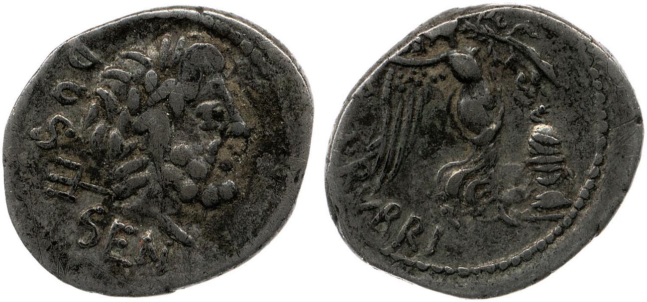 RRC 348/4, аверс, bm