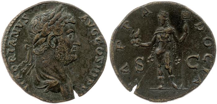 reverse RIC II, Part 3 (second edition) Hadrian 1636