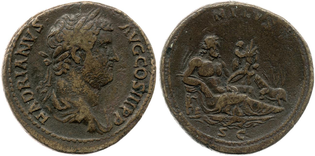 RIC II, Part 3 (second edition) Hadrian 1704, аверс, Британский музей
