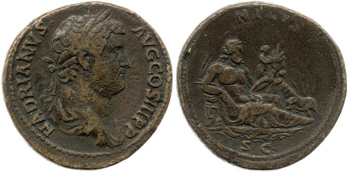 RIC II, Part 3 (second edition) Hadrian 1704, реверс, Британский музей